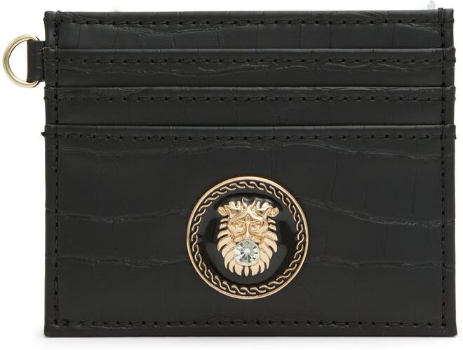 ALDO Wigollaie - Women's Wallet Handbag - Black/Gold