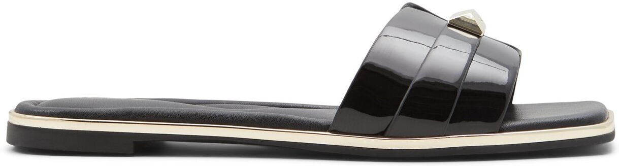 ALDO Darine - Women's Flat Sandals - Black, Size 11