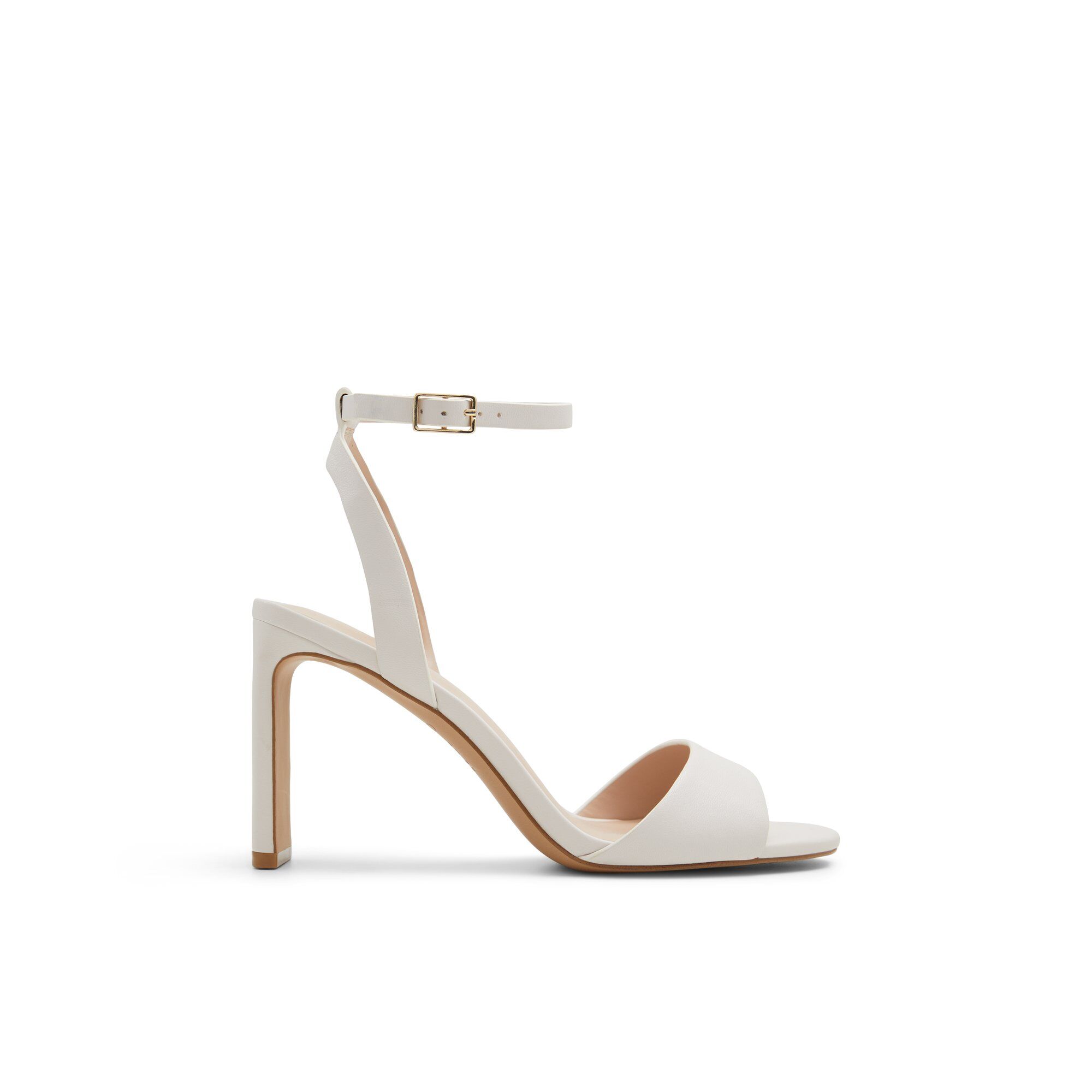ALDO Dyanne - Women's Block Heel - White, Size 6