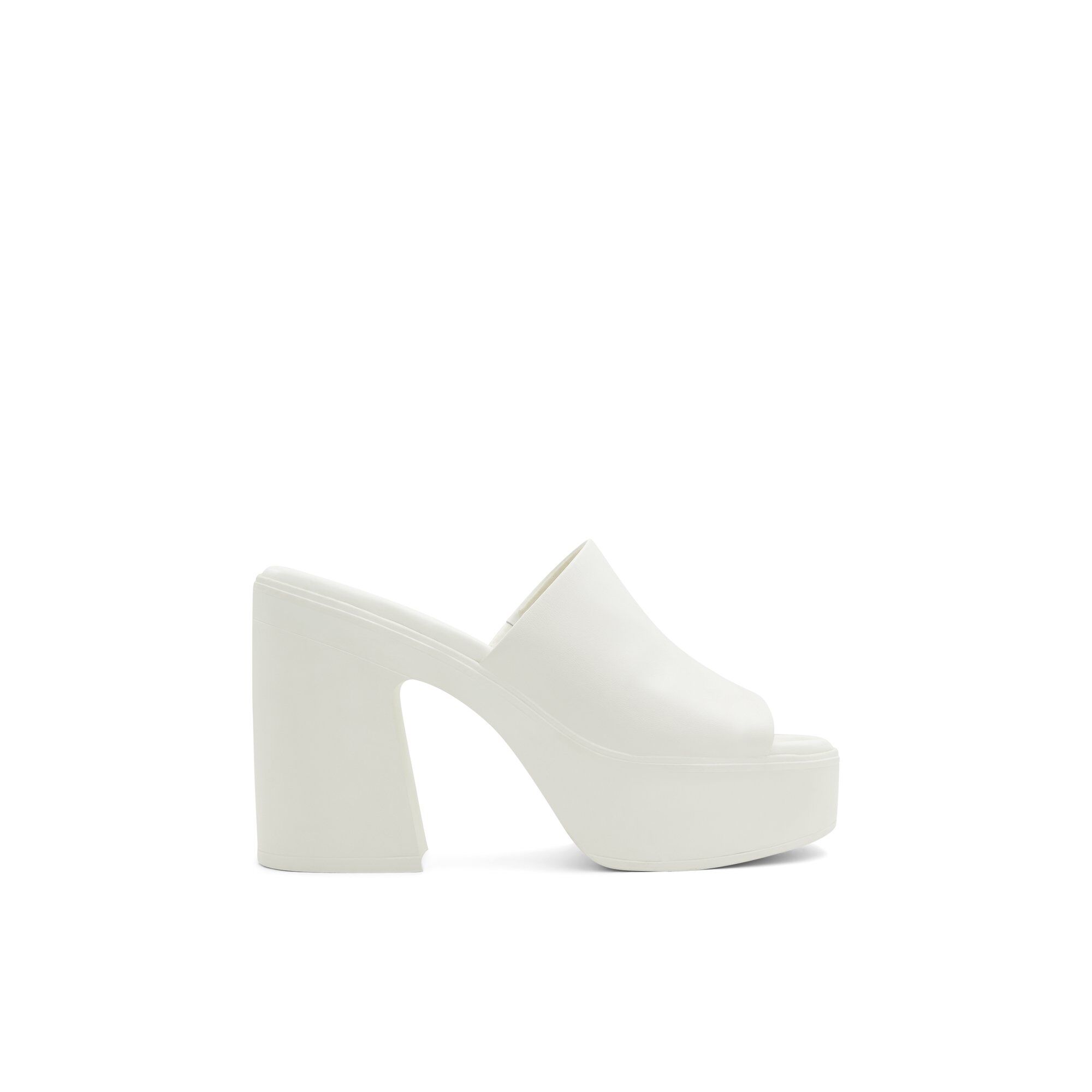 ALDO Maysee - Women's Mule Slide - White, Size 11