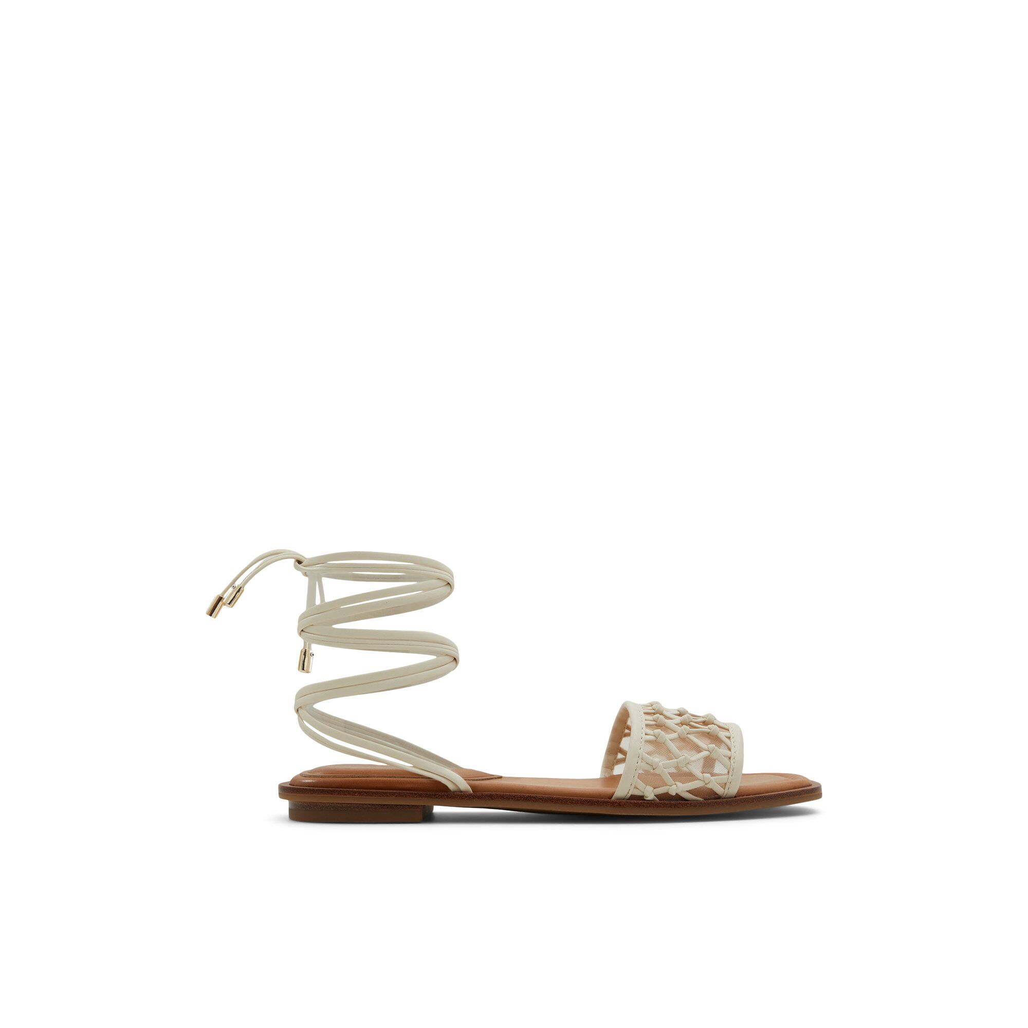 ALDO Seazen - Women's Flat Sandals - White, Size 7.5