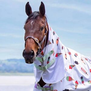 Shires Tempest Fly Sheet Neck Cover - Ice Cream - Size: Large