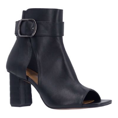 J.Renee Women's Quinlan Bootie in Black, Leatherette, Size 10 M, 3 Inch Heel J.Renee Women's Quinlan Bootie in Black, Leatherette, Size 10 M, 3 Inch Heel