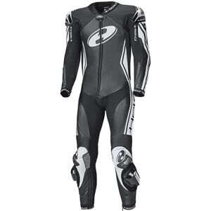 FC-Moto USA Held Full Speed One Piece Motorcycle Leather Suit, black-white, Size 50, black-white, Size 50
