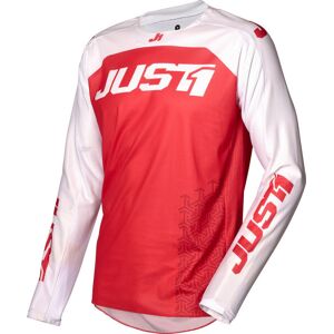 FC-Moto USA Just1 J-Force Terra Motocross Jersey, white-red, Size 2XL, white-red, Size 2XL