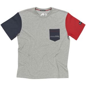 FC-Moto USA Furygan Heartbeat MC T-Shirt, grey-red-blue, Size 2XL, grey-red-blue, Size 2XL
