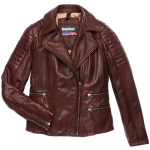 FC-Moto USA Blauer USA Icon Ladies Leather Jacket, brown, Size L for Women, brown, Size L for Women