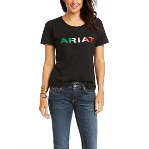 Ariat Womens Viva Mexico T-Shirt L Black