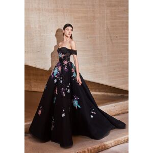 Tony Ward Corset Floral Gown - Size: ["FR 52"]