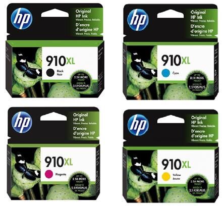 Original Multipack HP OfficeJet Pro 8010 Printer Ink Cartridges (4 Pack) -3YL65AN