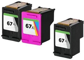 Clickinks Compatible Multipack HP DeskJet 2755 Printer Ink Cartridges (3 Pack) -3YM57AN