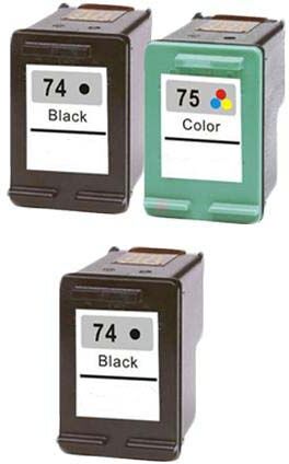 Clickinks Compatible Multipack HP PhotoSmart C5550 Printer Ink Cartridges (3 Pack) -CB335WN