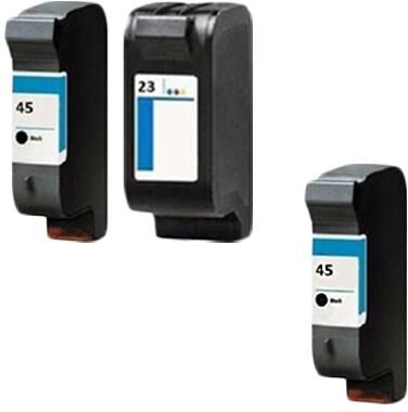 Clickinks Compatible Multipack HP DeskJet 1120cse Printer Ink Cartridges (3 Pack) -51645A