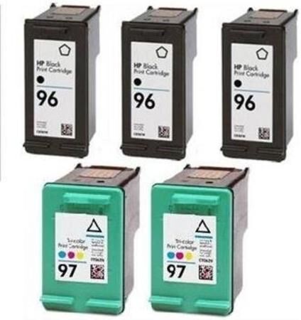 Clickinks Compatible Multipack HP DeskJet 6940d Printer Ink Cartridges (5 Pack) -C8767WN