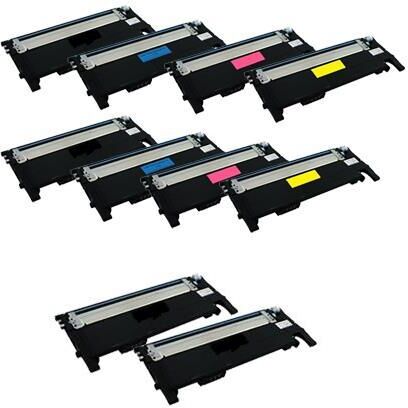 Clickinks Compatible Multipack Samsung Xpress SL-C430W Printer Toner Cartridges (10 Pack) -CLT-K406S