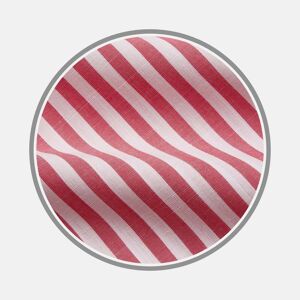 Turnbull & Asser Pink Candy Stripe Cotton Fabric  Size:(14.5)