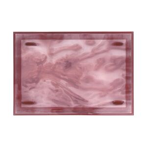 Kartell Dune Tray in Pink, Size Small
