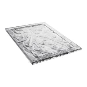 Kartell Dune Tray in Clear, Size Small