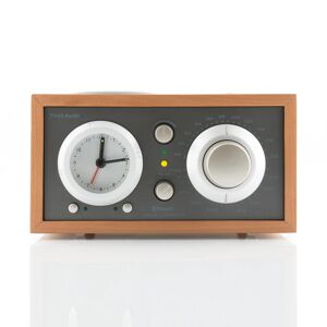 Tivoli Audio Model Three Bluetooth Clock Radio with USB in Brown/Gray