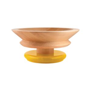 Alessi Ettore Sottsass Centrepiece in Yellow/Tan