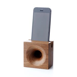 We Do Wood Sono Ambra Speaker for Mobile Phone in Black