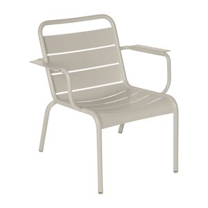 Fermob Luxembourg Lounge Armchair in Gray   Set of 2
