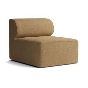 Menu Eave Modular Sofa Middle Piece Armless in Tan, Size Large: 37.8" depth