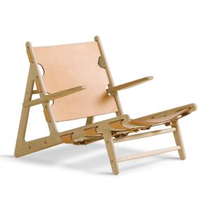 Fredericia Furniture Hunting Lounge Chair in Brown