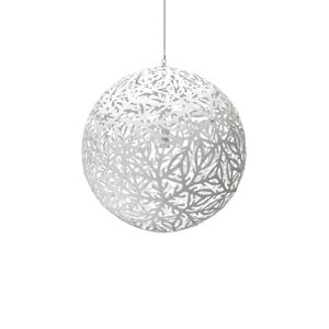 David Trubridge Sola Pendant Light in White, Size Medium: 39.5" Diameter