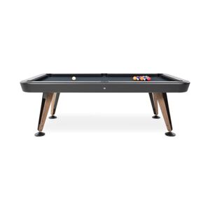 RS Barcelona Diagonal American Pool Table in Black, Size Large: 102.4" W