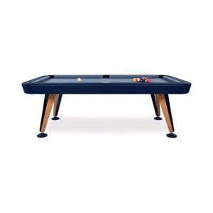 RS Barcelona Diagonal American Pool Table in Blue, Size Large: 102.4" W