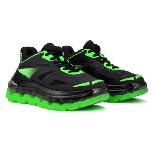 BUMP'AIR NIGHT VIPER LOW TOP Black & Green Sneakers
