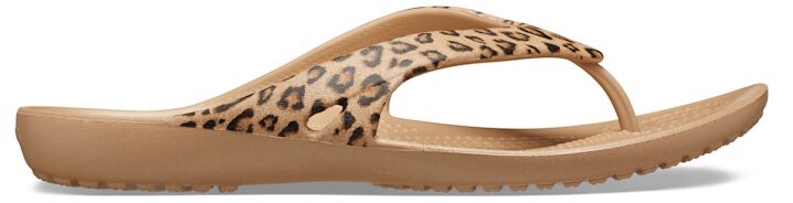 Crocs Women's Kadee II Leopard Flip - Size: W11 - Female