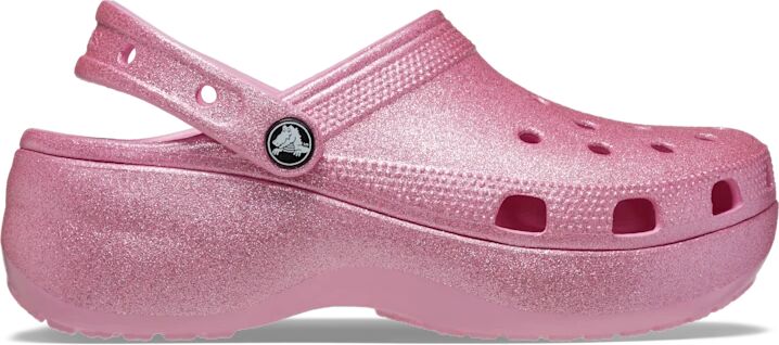 Crocs Women's Classic Platform Glitter Clog - Size: W7 - Female