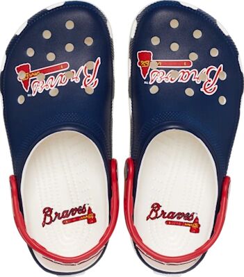 Crocs MLB Atlanta Braves Classic Clog - Size: W11/M9 - Unisex