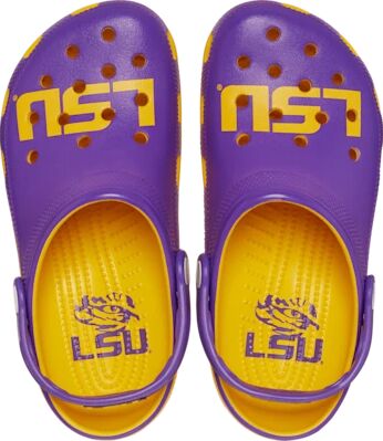 Crocs LSU Classic Clog - Size: W11/M9 - Unisex