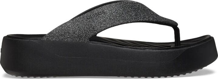 Crocs Getaway Platform Glitter Flip - Size: W11 - Female