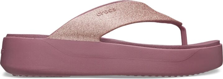 Crocs Getaway Platform Glitter Flip - Size: W11 - Female