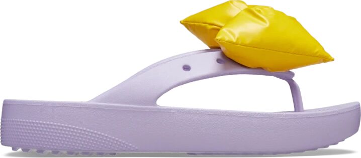 Crocs Classic Platform Bow Flip - Size: W5 - Female