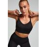 Hunkemöller HKMX Sports Bra Level 1 Black  - female - Size: XL