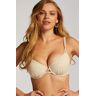 Hunkemöller Crochet Bikini Top White  - female - Size: DD40