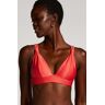 Hunkemöller Luxe Triangle Bikini Top Red  - female - Size: XS