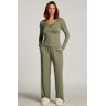 Hunkemöller Pajama Set Green  - female - Size: XS