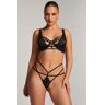 Hunkemöller Iggy Thong Black  - female - Size: L