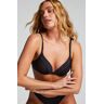 Hunkemöller Padded Underwired Push-up Bra Pia Black  - female - Size: C36