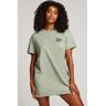 Hunkemöller Round Neck Nightshirt Green  - female - Size: XL/XXL