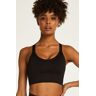 Hunkemöller HKMX Sports bra The Comfort Level 1 Black  - female - Size: S