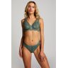 Hunkemöller Bella Thong Green  - female - Size: XL