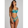 Hunkemöller Sting Open Crotch Brazilian Blue  - female - Size: L