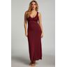 Hunkemöller Nora Lace Long Slip Dress Red  - female - Size: S